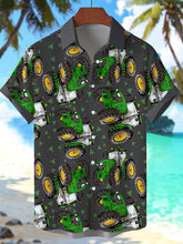 Chemise courte Seeve à imprimé tracteur pour homme